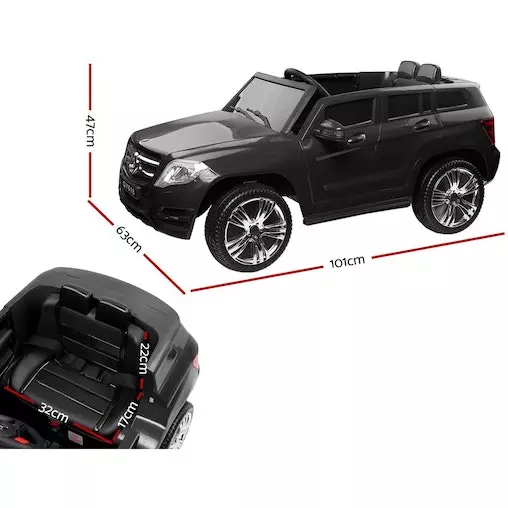 Kids Ride On Car Electric Cars Toys Mercedes-Benz ML450 Inspired W/ Remote Control Battery 12V Black Rigo 3 Kids Ride On Car Electric Cars Toys Mercedes-Benz ML450 Inspired W/ Remote Control Battery 12V Black Rigo - Image 3