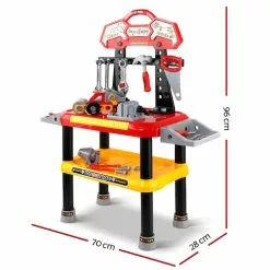 Kids Play Pretend Toy Tool Set Workbench Workshop Car Children Toddler Red Keezi -Outdoor Living Sales Store r49Ef j8k6B6 Z6 QqaTm8c28