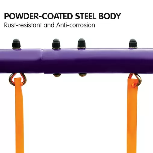 Swing Set With Slide Kahuna 4-Seater Outdoor Play Equipment 5 Swing Set With Slide Kahuna 4-Seater Outdoor Play Equipment - Image 5