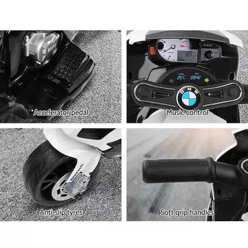 Kids Ride On Car Electric Cars Toys Motorbike BMW Motorcycle Patrol Battery Toy Black Rigo 6 Kids Ride On Car Electric Cars Toys Motorbike BMW Motorcycle Patrol Battery Toy Black Rigo - Image 6