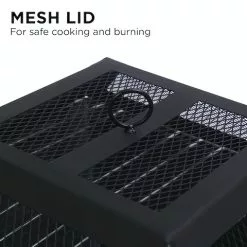 Wallaroo Portable BBQ Fire Pit With Mesh Cover -Outdoor Living Sales Store tSpFp2 0fRRO5GmE75BcyLYYk