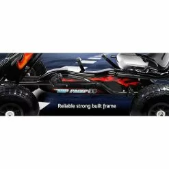 Rigo Kids Pedal Go Kart Car Ride On Toys Racing Bike Rubber Tyre Adjustable Seat Black -Outdoor Living Sales Store t i8SOkscBPTMgQzd0QzFaOsA