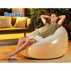 Bestway Inflatable LED Light Outdoor Lounge Chair -Outdoor Living Sales Store twLJ2L2UeKp ZpV9MfQOhc5Is