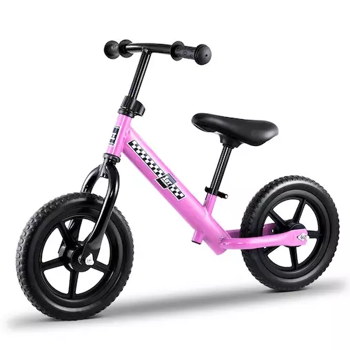 Rigo Kids Balance Bike Ride On Toys Push Bicycle Wheels Toddler Baby 12" Bikes Pink 1 Rigo Kids Balance Bike Ride On Toys Push Bicycle Wheels Toddler Baby 12" Bikes Pink