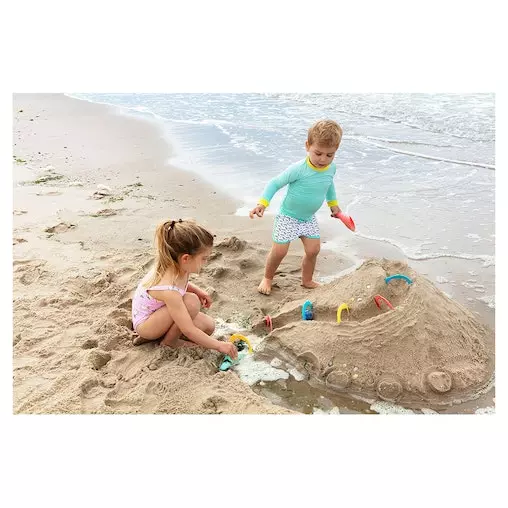 Quut 41cm Beach Set Outdoor Toys W/ Triplet/Ringo/Sun Shaper/Beach Bag For Kids 14 Quut 41cm Beach Set Outdoor Toys W/ Triplet/Ringo/Sun Shaper/Beach Bag For Kids - Image 14