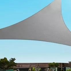 Instahut Sun Shade Sail Cloth Shadecloth Outdoor Canopy 6x6x6m 13 Instahut Sun Shade Sail Cloth Shadecloth Outdoor Canopy 6x6x6m -Outdoor Living Sales Store uzbLzUw2pZJ42TfDtz0wdSzK4