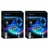 2x Sansai 10m USB Powered RGB LED Strip Light Monitor Backlight W/Remote Control