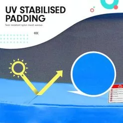 Trampoline Kahuna 10ft With Basketball Set - Blue -Outdoor Living Sales Store vMQG35Oo7RqfHnLnV0lIhE cY 4