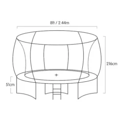Kahuna Twister 8ft Springless Trampoline 13 Kahuna Twister 8ft Springless Trampoline -Outdoor Living Sales Store vRE7OHRWWnJrY7sKBRCZFANII