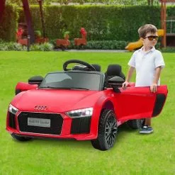 KlikA R8 Spyder Audi Licensed Kids Electric Ride On Car Remote Control Red -Outdoor Living Sales Store vc7GIcDfY9bojpQg7x9zCLZFw