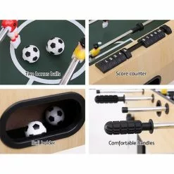 Unbranded 4FT Foldable Soccer Table Tables Balls Foosball Football Game Home Party Gift -Outdoor Living Sales Store vdtIdASx6 vnuCrjMMDdjl6Fg