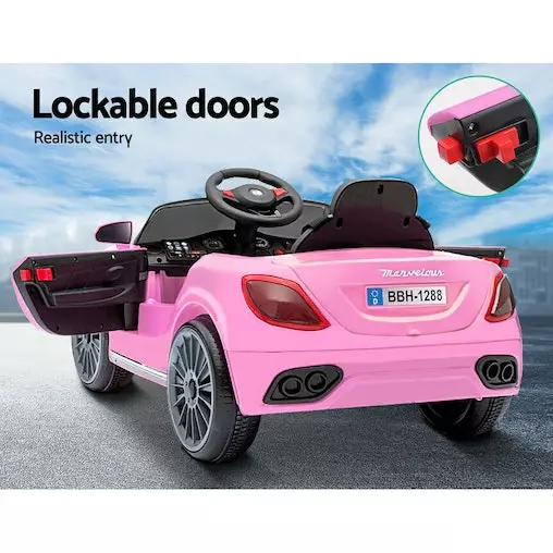 Kids Ride On Car Electric Cars Toys Maserati Inspired Battery 12V Toy Remote Control Pink Rigo 6 Kids Ride On Car Electric Cars Toys Maserati Inspired Battery 12V Toy Remote Control Pink Rigo - Image 6