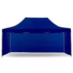Gazebo Tent Marquee 3x4.5m PopUp Outdoor Wallaroo Blue