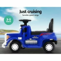 Rigo Ride On Truck Car Kids Toy Blue -Outdoor Living Sales Store wPHG5twctlw263sjobAI5vg8g