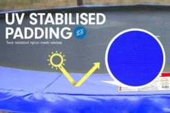 Trampoline Kahuna Classic 8ft Round - Blue -Outdoor Living Sales Store wXZxxcD7uL5y6PG8k3UJvaVug