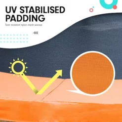 Trampoline Kahuna 8 Ft With Basketball Set - Orange 18 Trampoline Kahuna 8 Ft With Basketball Set - Orange -Outdoor Living Sales Store wYQE6PpgZa0dXObP6Q1KSBTSw