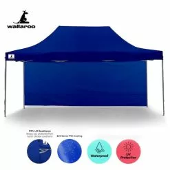 Gazebo Tent Marquee 3x4.5m PopUp Outdoor Wallaroo Blue -Outdoor Living Sales Store wYU6ooXcD5zB9ncS6GGGXw6u0