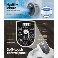 Bestway Inflatable Spa Pool Massage Hot Tub Lay-Z Outdoor Spa Bath Pools -Outdoor Living Sales Store wc y1mfV5ajOie1j3j2ygzPMk