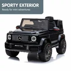 Kahuna Mercedes Benz AMG G63 Licensed Kids Ride On Electric Car Remote Control - Black -Outdoor Living Sales Store wnawT1w7HIx A0iIVM2 qOA9U