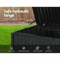 Gardeon Outdoor Storage Bench 430L -Outdoor Living Sales Store xMDLjxK858V45x6o63ThDlQQ