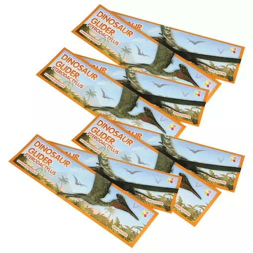 8x Gliders & Outdoors Dinosaur Gliders 24cm Fun Outdoor Toys 3y+ Kids/Child Asst 1 8x Gliders & Outdoors Dinosaur Gliders 24cm Fun Outdoor Toys 3y+ Kids/Child Asst