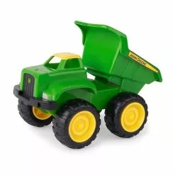 John Deere 15cm Assorted Dump Truck Kids Interactive Sand Truck Vehicle Toy 18m+