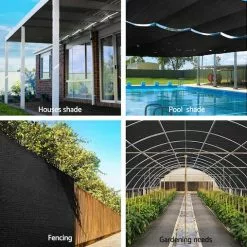 Instahut 90% Sun Shade Cloth Shadecloth Sail Roll Mesh Outdoor 195gsm 3.66x20m -Outdoor Living Sales Store yNAbtBUAE5mRgmhpmzIO6CtjI