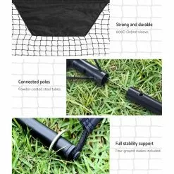 Everfit Portable Soccer Rebounder Net Volley Training Football Goal Trainer XL -Outdoor Living Sales Store yQJn6HoXULO75a9hWUdKAZTec
