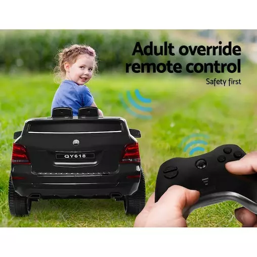 Kids Ride On Car Electric Cars Toys Mercedes-Benz ML450 Inspired W/ Remote Control Battery 12V Black Rigo 5 Kids Ride On Car Electric Cars Toys Mercedes-Benz ML450 Inspired W/ Remote Control Battery 12V Black Rigo - Image 5