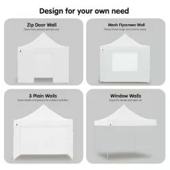 Gazebo Tent Marquee 3x3 PopUp Outdoor Wallaroo White -Outdoor Living Sales Store yme6hKoFUGF13q6h9fa8fRIEg